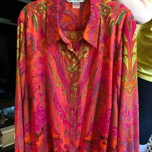 Beautiful  Nygard blouse and tank (not attached),